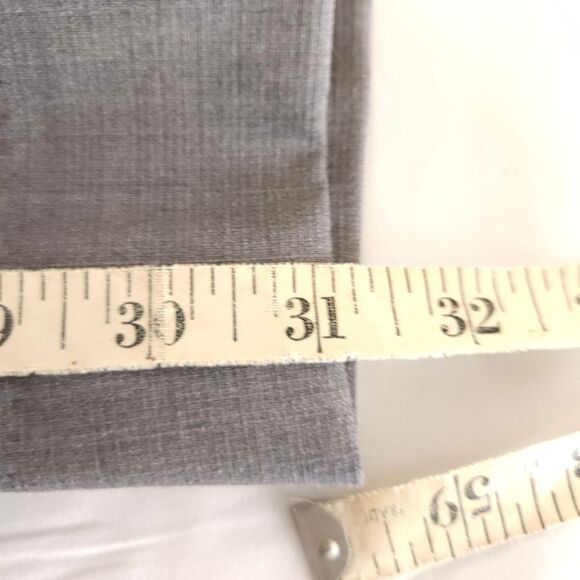 Jos A Bank 1905 Mens 36R Gray Flat Front Wool Dress Pants Trousers - Picture 10 of 10